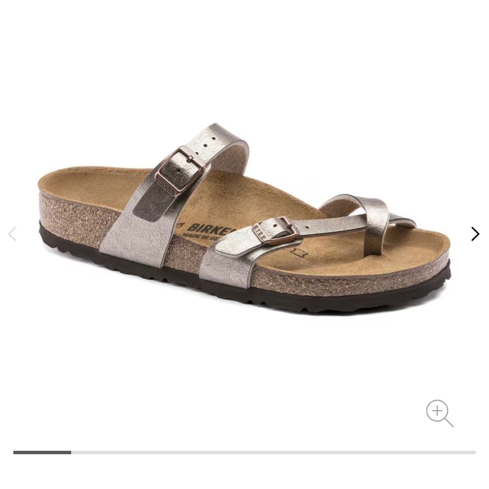 Birkenstock Mayari Birko-Flor Graceful Taupe Size 39 NWOT